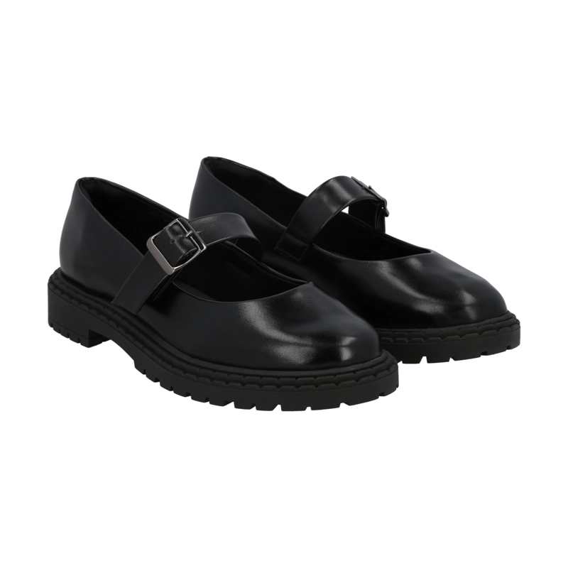 ZAPATO MARY JANE MUJER_- NEGRO AMELIA POLICE - 2