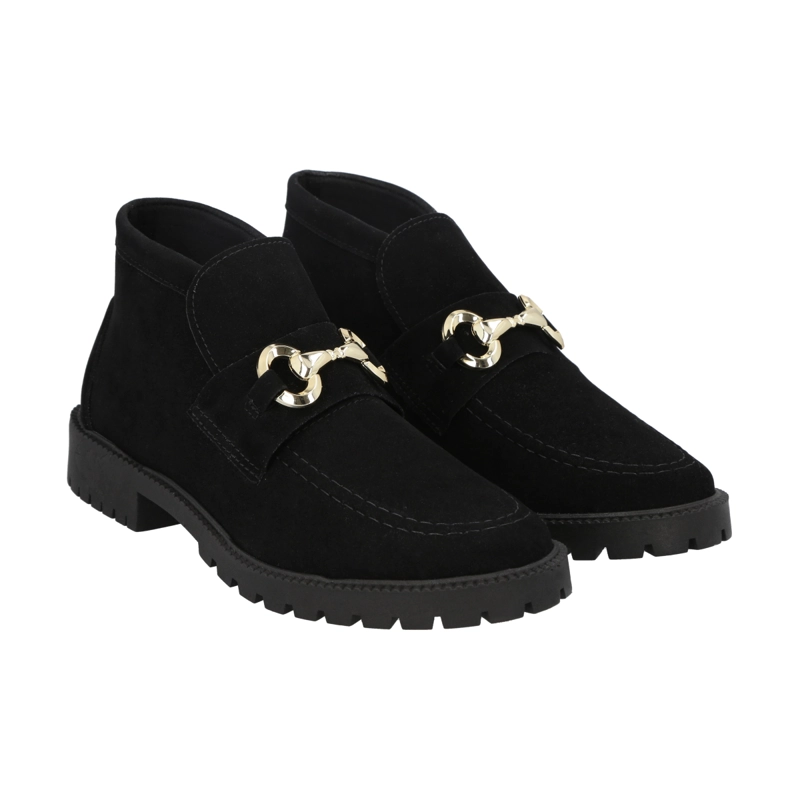 MOCASIN MUJER- NEGRO LUDMILA POLICE - 2