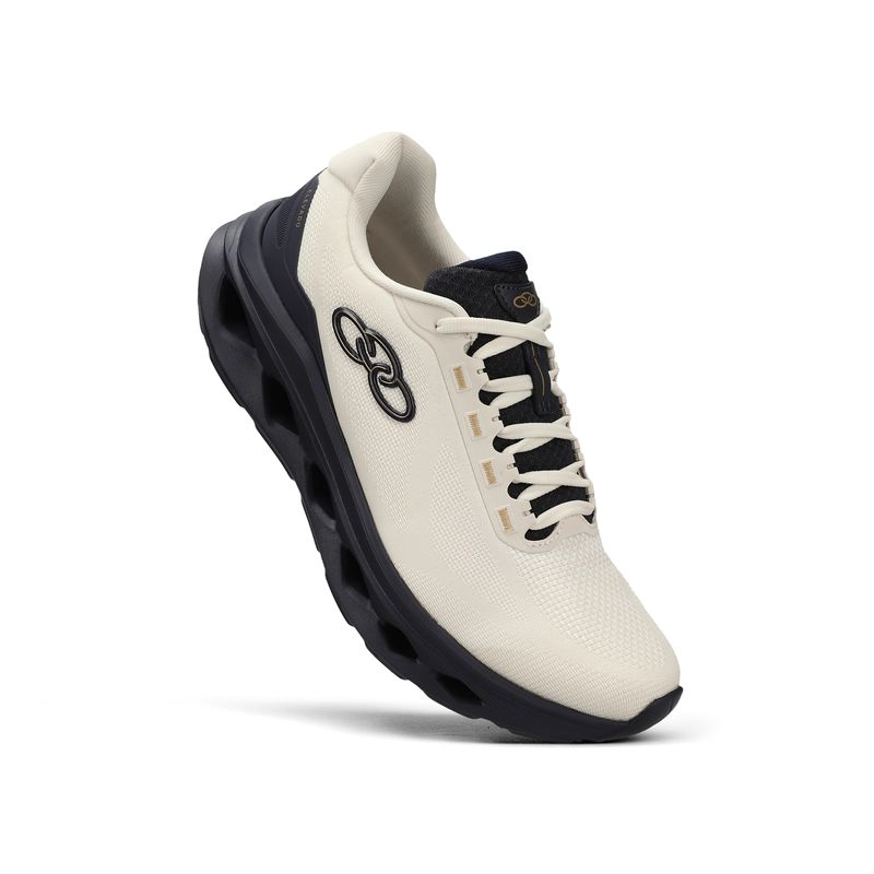 ZAPATILLA HOMBRE ELEVADO ARENA/AZUL MARINO - 2