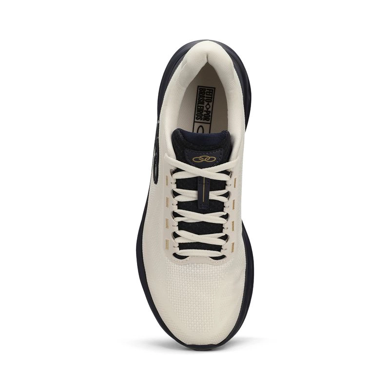 ZAPATILLA HOMBRE ELEVADO ARENA/AZUL MARINO - 4