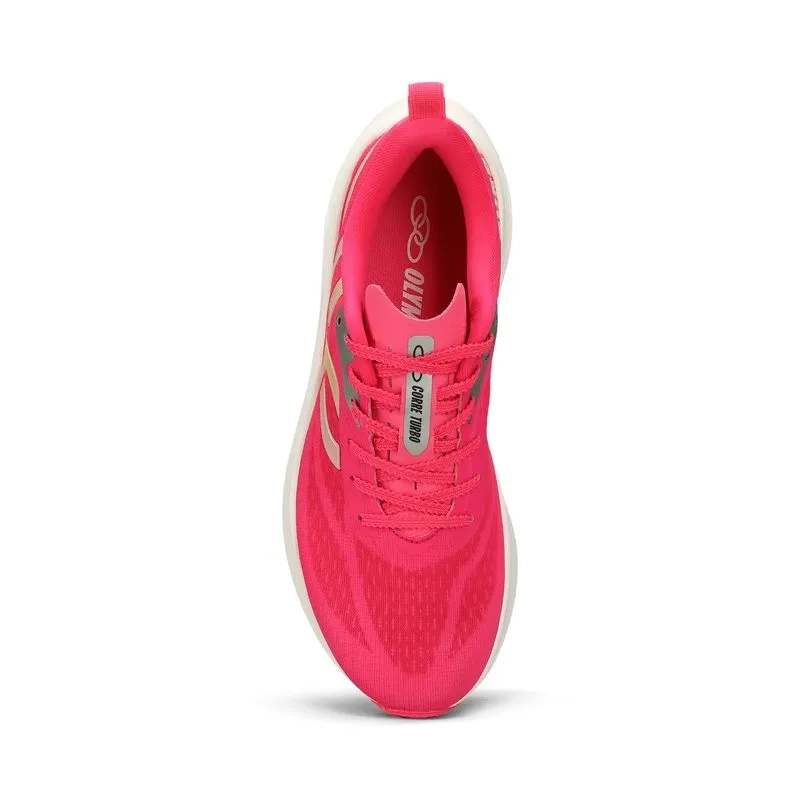 ZAPATILLA RUNNING MUJER CORRE TURBO ROSADO/MULTI - 4