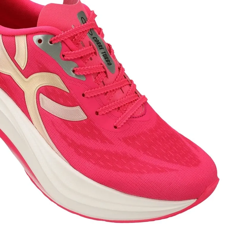 ZAPATILLA RUNNING MUJER CORRE TURBO ROSADO/MULTI - 7