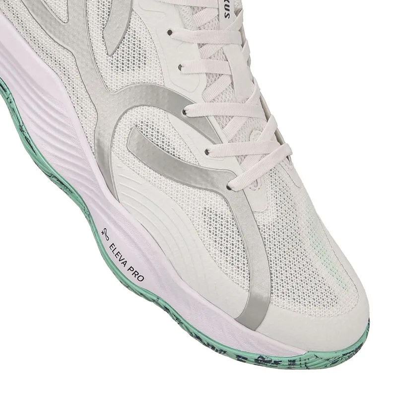 ZAPATILLA VOLEIBOL HOMBRE QUADRA 2 BLANCA/VERDE - 8
