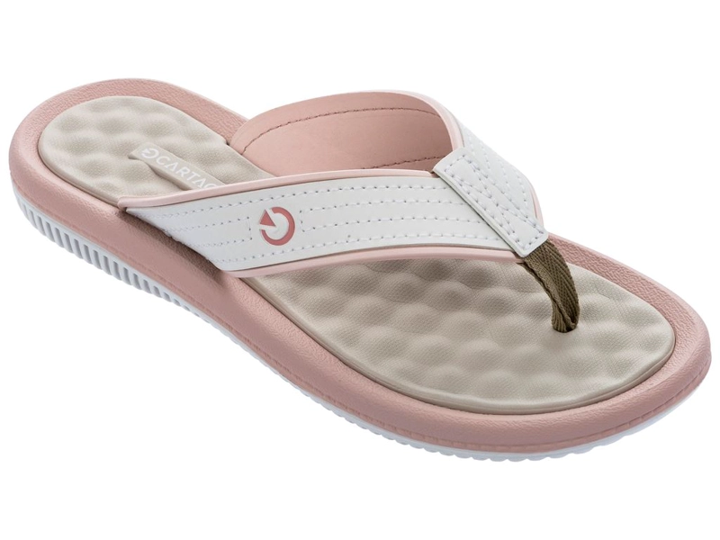 SANDALIA MUJER BLANCO/ROSA FIJI CARTAGO - 1