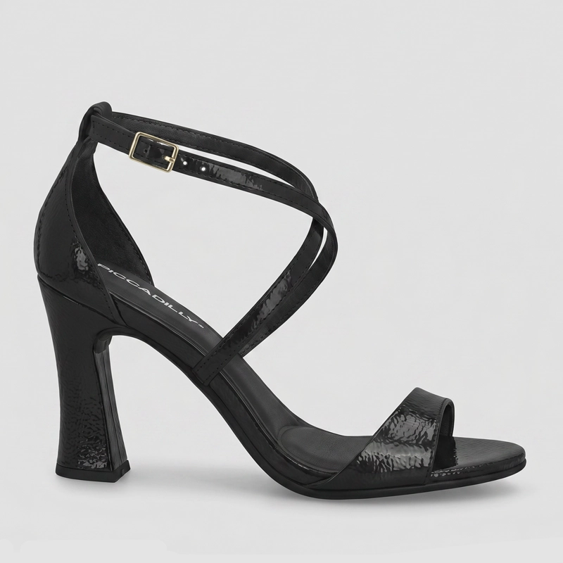 SANDALIA MUJER_ NEGRO/CHAROL RAFA 22 PICCADILLY - 1