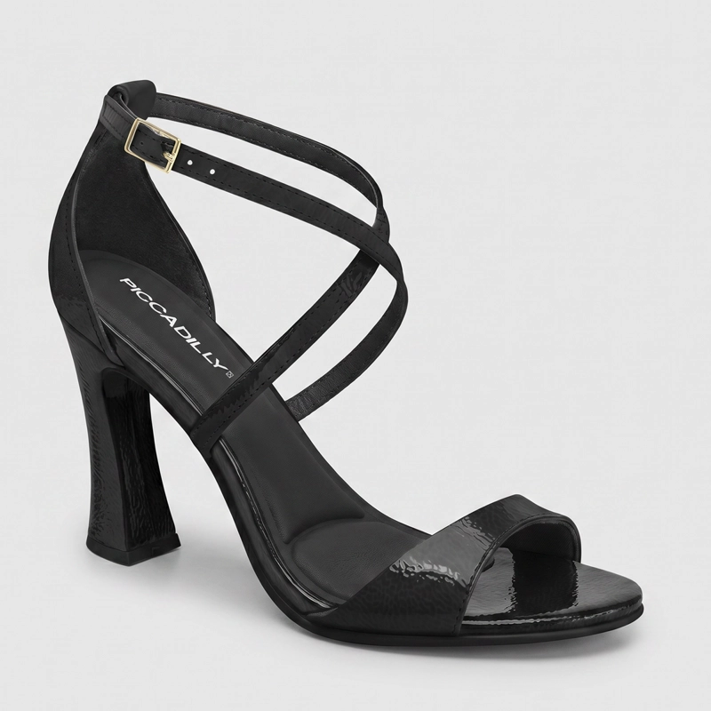 SANDALIA MUJER_ NEGRO/CHAROL RAFA 22 PICCADILLY - 2