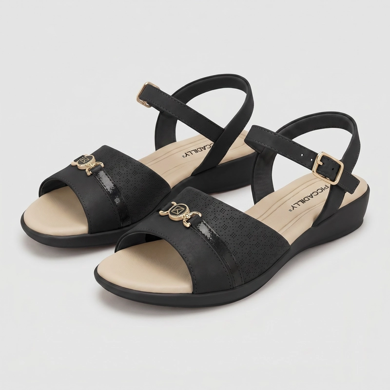 SANDALIA MUJER_ NEGRO CAMILA 40 PICCADILLY - 3