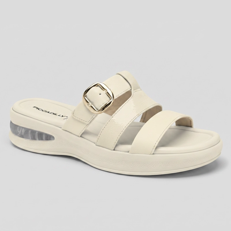 SANDALIA MUJER_ CREMA SOFT STEP 83  PICCADILLY - 2