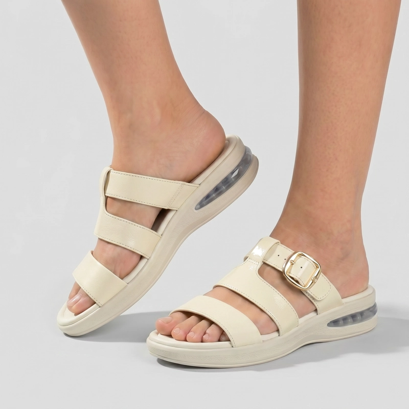 SANDALIA MUJER_ CREMA SOFT STEP 83  PICCADILLY - 4