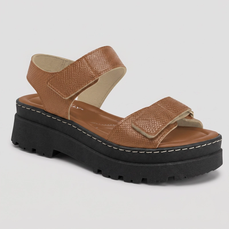 SANDALIA MUJER_ OCRE NATHALIA 86 PICCADILLY - 1
