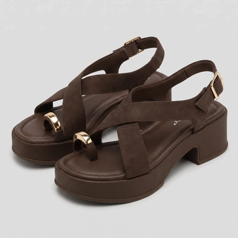 SANDALIA MUJER_ CHOCOLATE GABRIELA PICCADILLY - 3
