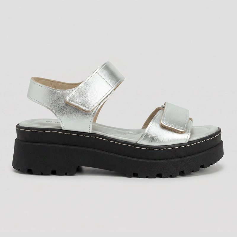 SANDALIA MUJER_ PLATA NATHALIA 86 PICCADILLY - 1