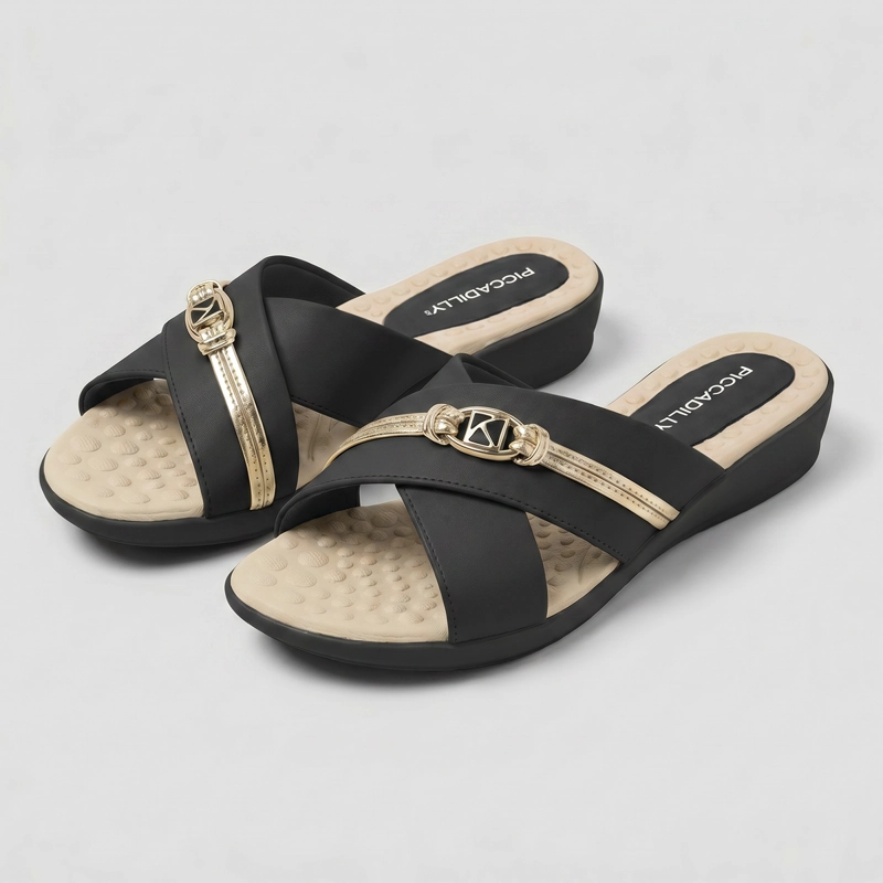 SANDALIA MUJER_ NEGRO CAMILA 60 PICCADILLY - 3