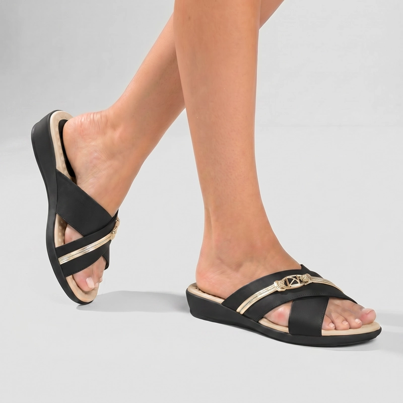 SANDALIA MUJER_ NEGRO CAMILA 60 PICCADILLY - 4