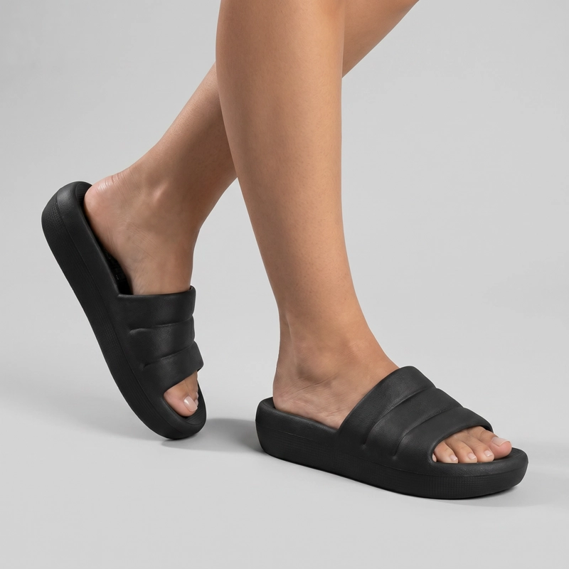 SANDALIA MUJER_ NEGRO MARSHMALLOW 73 PICCADILLY - 3