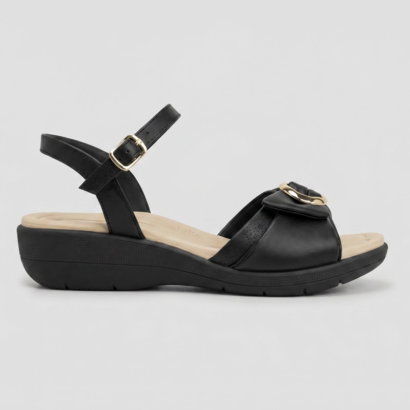 SANDALIA MUJER_ NEGRO FASCITIS 66 PICCADILLY - 1