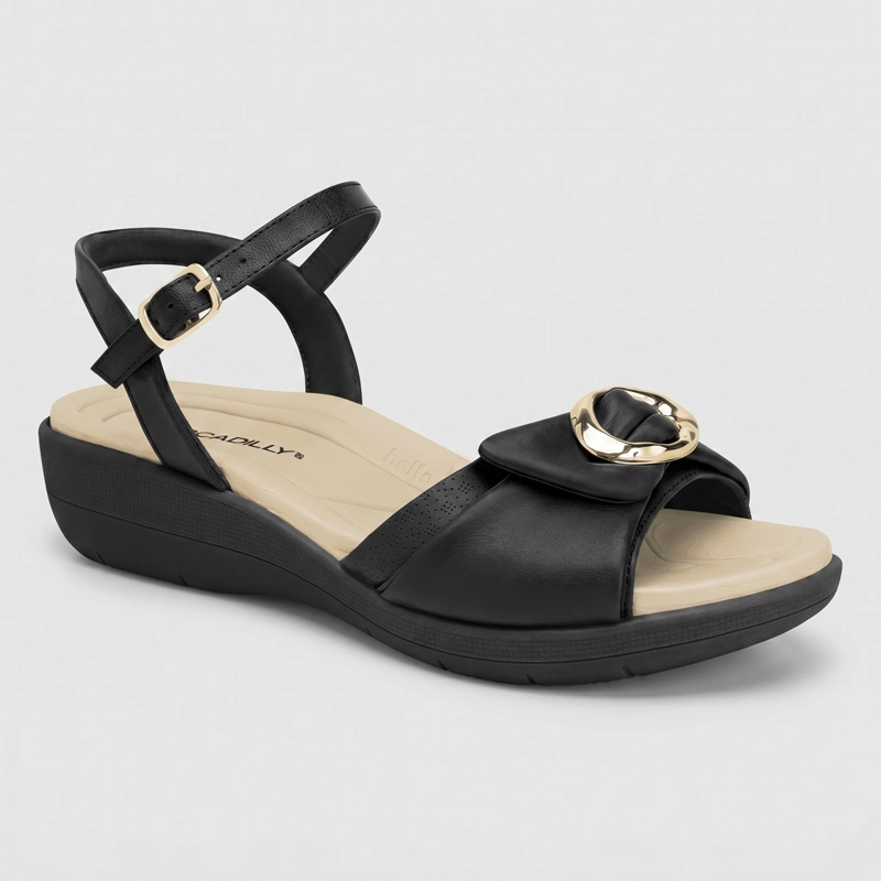 SANDALIA MUJER_ NEGRO FASCITIS 66 PICCADILLY - 2