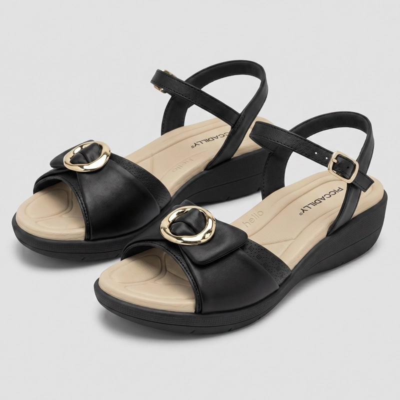SANDALIA MUJER_ NEGRO FASCITIS 66 PICCADILLY - 3