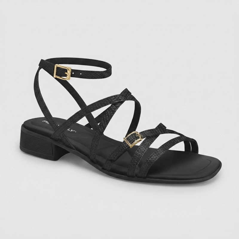 SANDALIA MUJER_ NEGRO MONICA PICCADILLY - 2