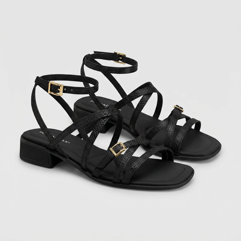 SANDALIA MUJER_ NEGRO MONICA PICCADILLY - 3