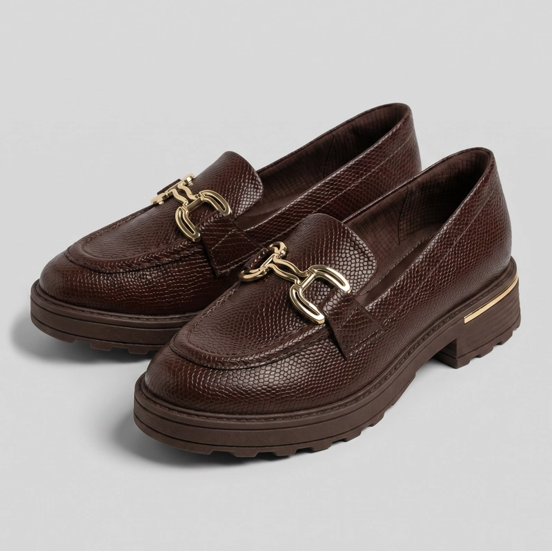 MOCASIN MUJER_ CHOCOLATE GISA 85 PICCADILLY - 3