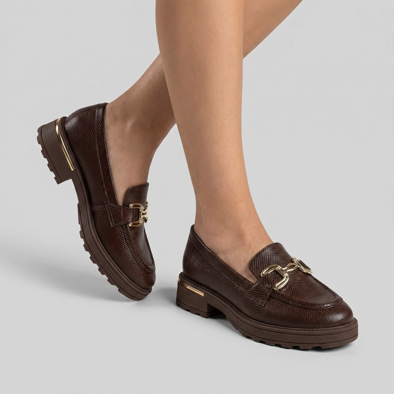 MOCASIN MUJER_ CHOCOLATE GISA 85 PICCADILLY - 4