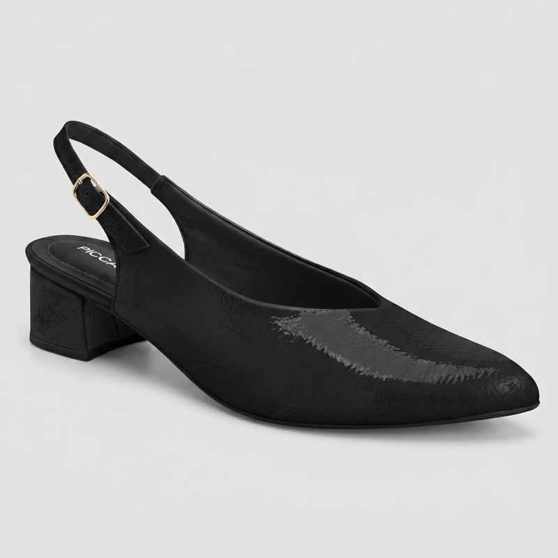ZAPATO MUJER_ NEGRO/CHAROL TACI 19 PICCADILLY - 2