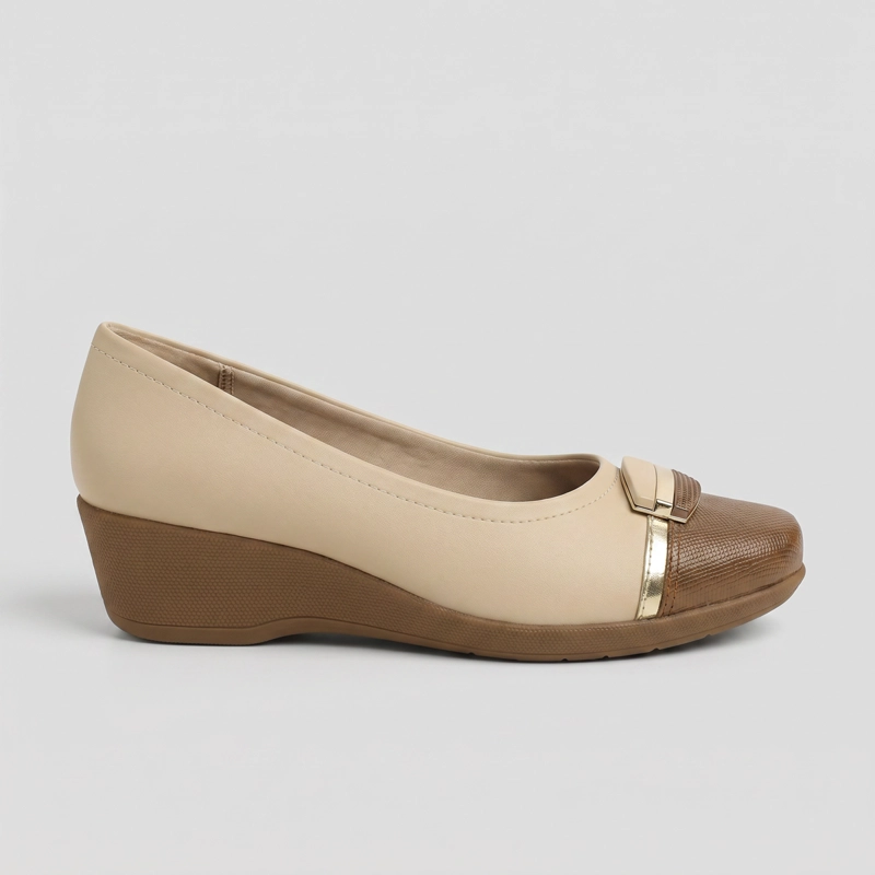 ZAPATO MUJER_ NUDE/CAFE  IVONE PICCADILLY - 1