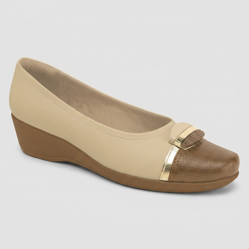 ZAPATO MUJER_ NUDE/CAFE  IVONE PICCADILLY - 2