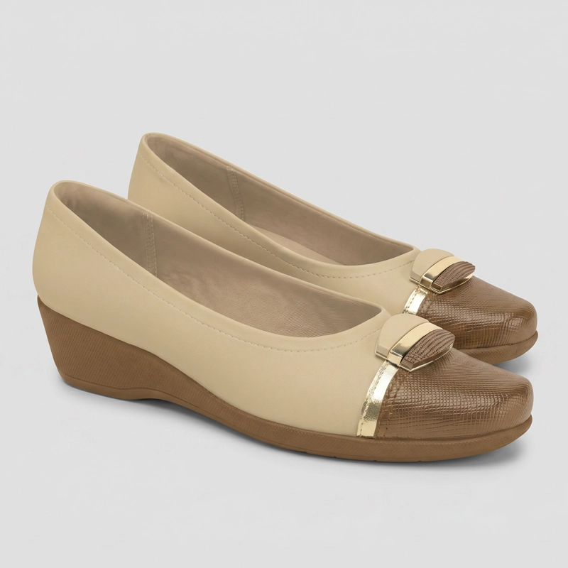 ZAPATO MUJER_ NUDE/CAFE  IVONE PICCADILLY - 3