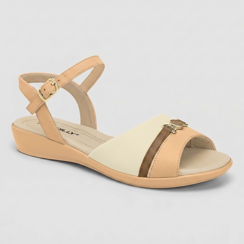 SANDALIA MUJER DURAZNO/BEIGE CAMILA 40 PICCADILLY - 2