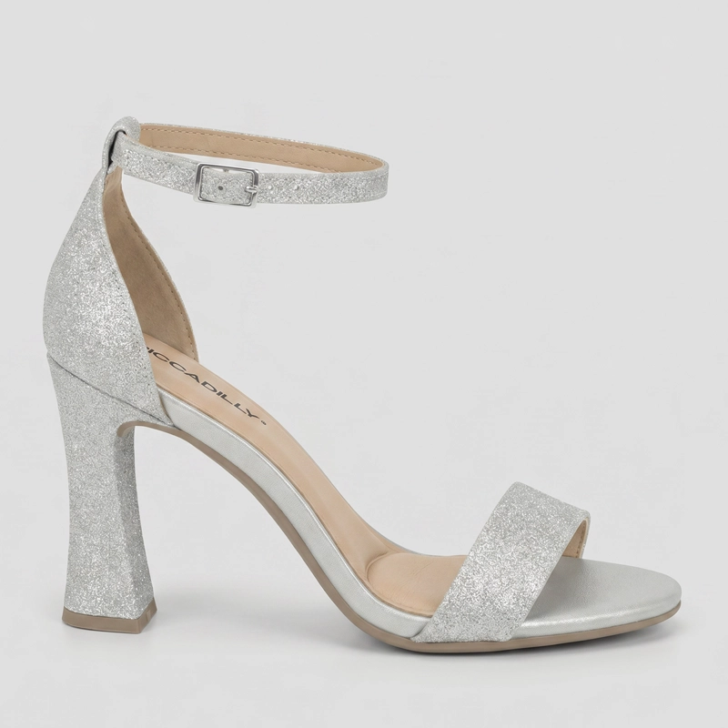 SANDALIA MUJER_ PLATA/GLITTER RAFA 48 PICCADILLY - 1