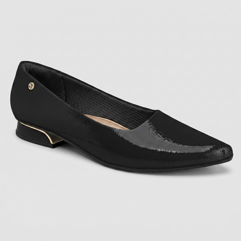 ZAPATO MUJER_ NEGRO/CHAROL SILVIA 36 PICCADILLY - 2