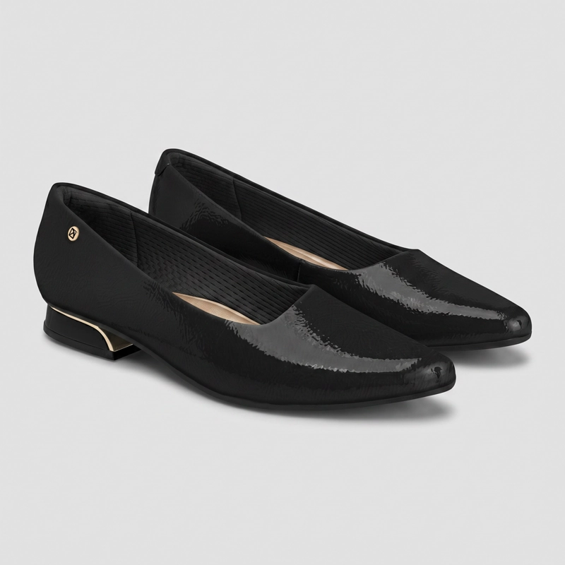 ZAPATO MUJER_ NEGRO/CHAROL SILVIA 36 PICCADILLY - 3