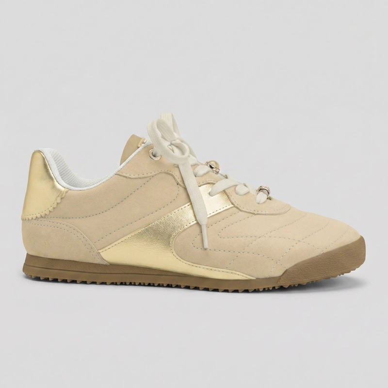 ZAPATILLA MUJER_ VAINILLA/DORADO KELLY PICCADILLY - 1