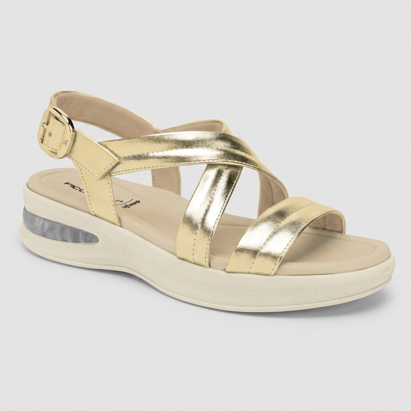 SANDALIA MUJER_ DORADO SOFT STEP PICCADILLY - 2