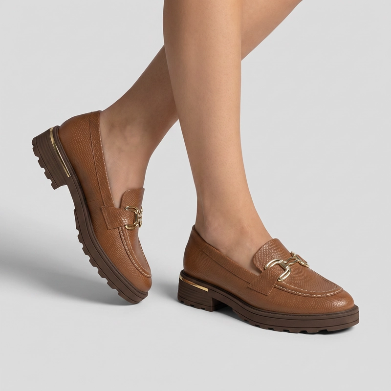 MOCASIN MUJER_ OCRE GISA 85 PICCADILLY - 3