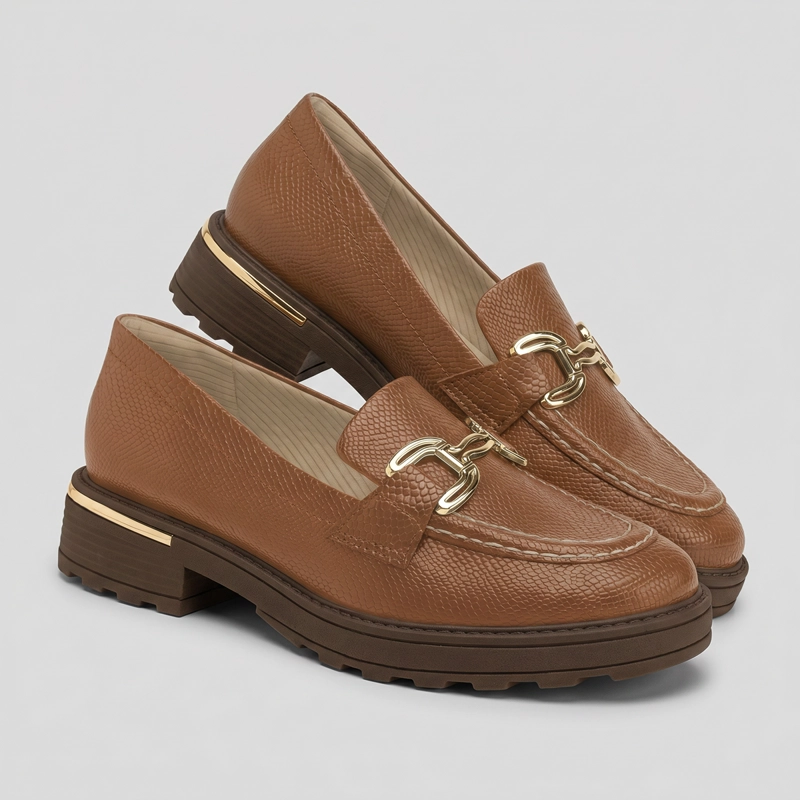MOCASIN MUJER_ OCRE GISA 85 PICCADILLY - 4