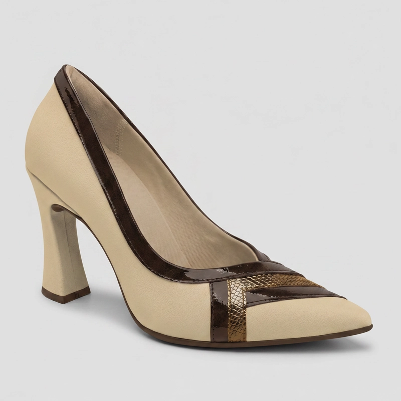 ZAPATO MUJER_ VAINILLA/CHOCOLATE SILVANA PICCADILLY - 2