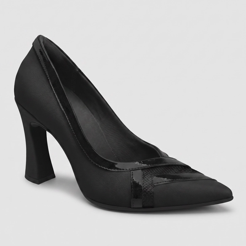 ZAPATO MUJER_ NEGRO/CHAROL SILVANA 50 PICCADILLY - 2