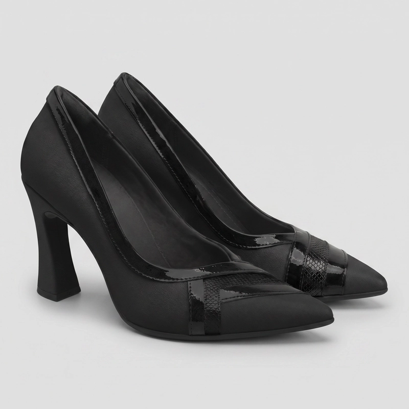 ZAPATO MUJER_ NEGRO/CHAROL SILVANA 50 PICCADILLY - 3