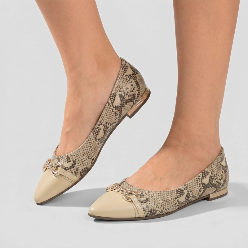 ZAPATO MUJER_ REPTIL/BEIGE ANA 02 PICCADILLY - 4