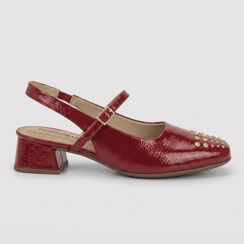 ZAPATO MARY JANE CARMIN TATI 96 PICCADILLY - 1