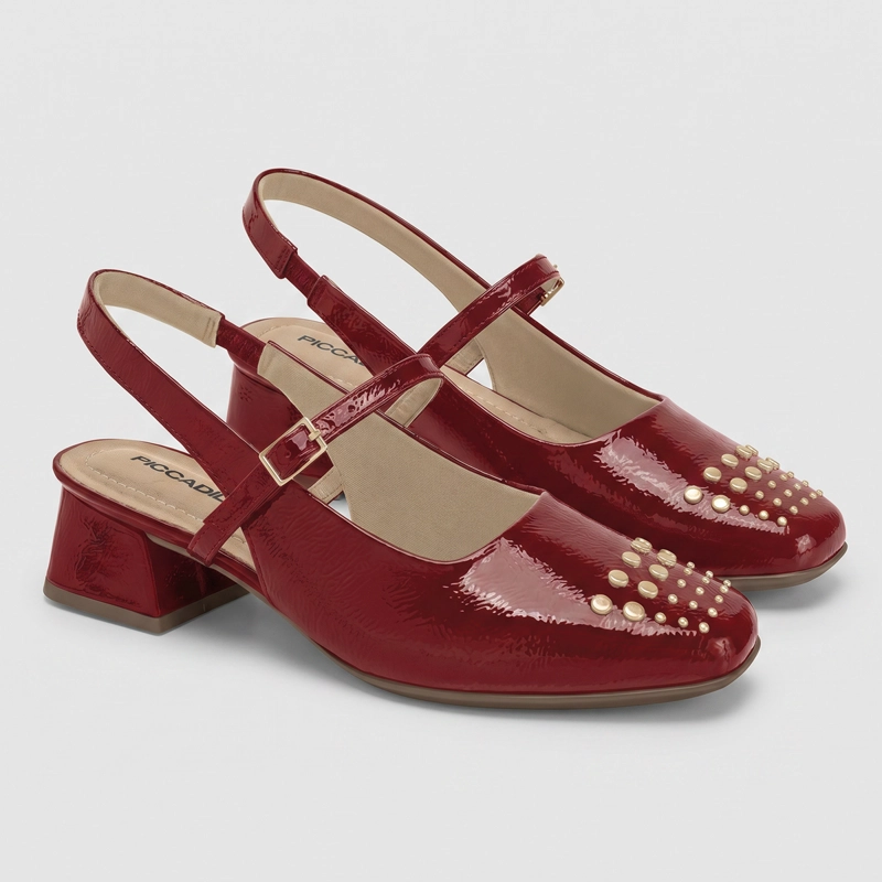 ZAPATO MARY JANE CARMIN TATI 96 PICCADILLY - 3