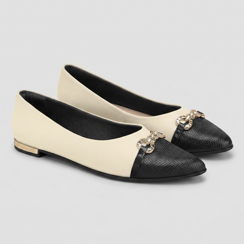 ZAPATO MUJER_ CREMA/NEGRO ANA 02 PICCADILLY - 3