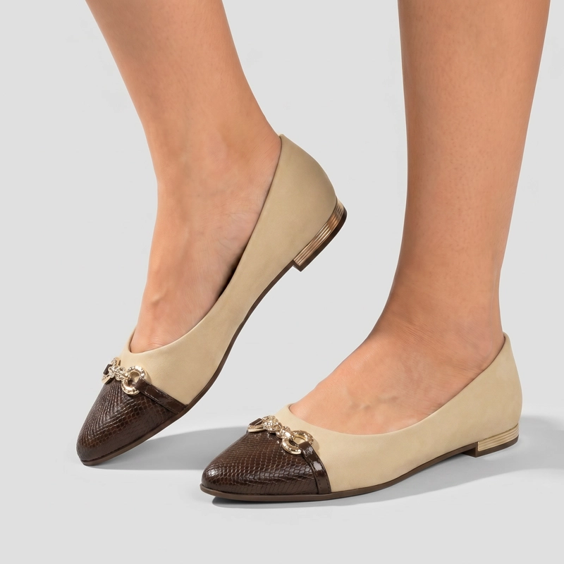 ZAPATO MUJER_ VAINILLA/CHOCOLATE ANA 02 PICCADILLY - 4