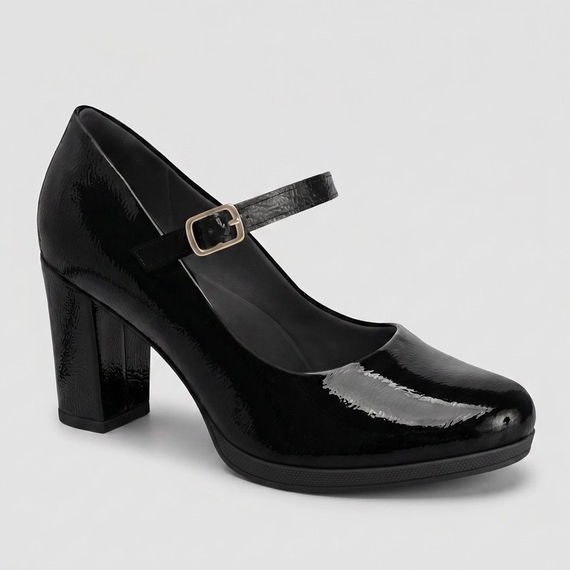 ZAPATO MARY JANE MUJER_ NEGRO/CHAROL DEISE PICCADILLY - 3