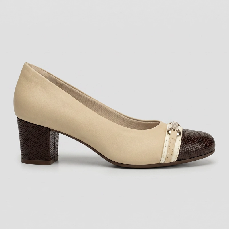 ZAPATO MUJER_ NUDE/CHOCOLATE LAURA PICCADILLY - 1