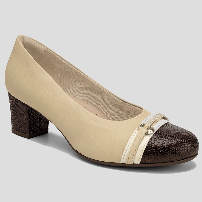ZAPATO MUJER_ NUDE/CHOCOLATE LAURA PICCADILLY - 3