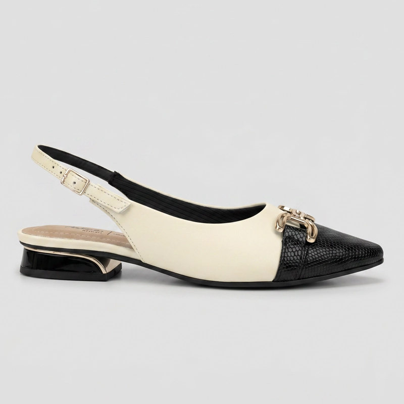ZAPATO MUJER_ NEGRO/CREMA SILVIA 04 PICCADILLY - 1